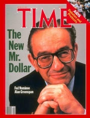 alan greenspan political cartoon